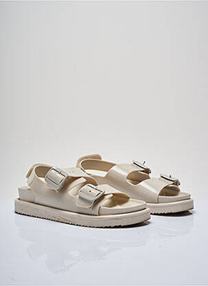 Sandalai/nu pėdos lygus medžiaga kulnas nuo 4 iki 6 cm bežinis H&M moteris