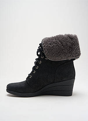 Batai/botai pamušalas kulnas nuo 4 iki 6 cm juodas UGG moteris