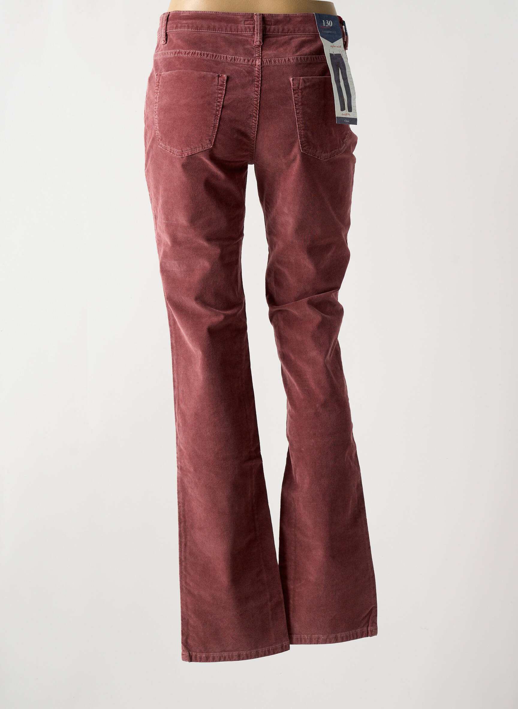Tiesi kelnė tamprumas normala dydis raudona TRUSSARDI JEANS moteris