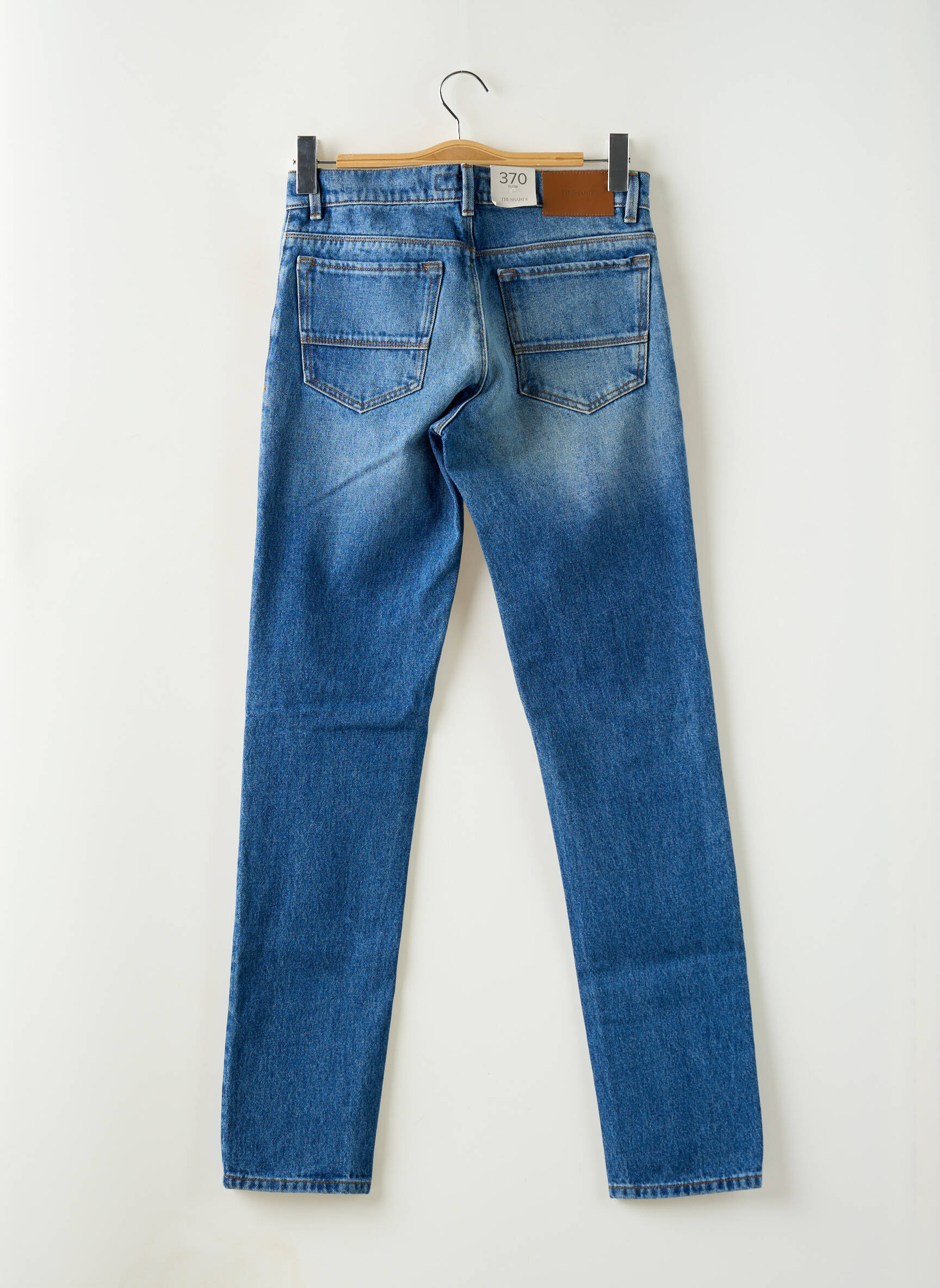 Lieknos džinsai kišenės normala dydis mėlyna TRUSSARDI JEANS vyras