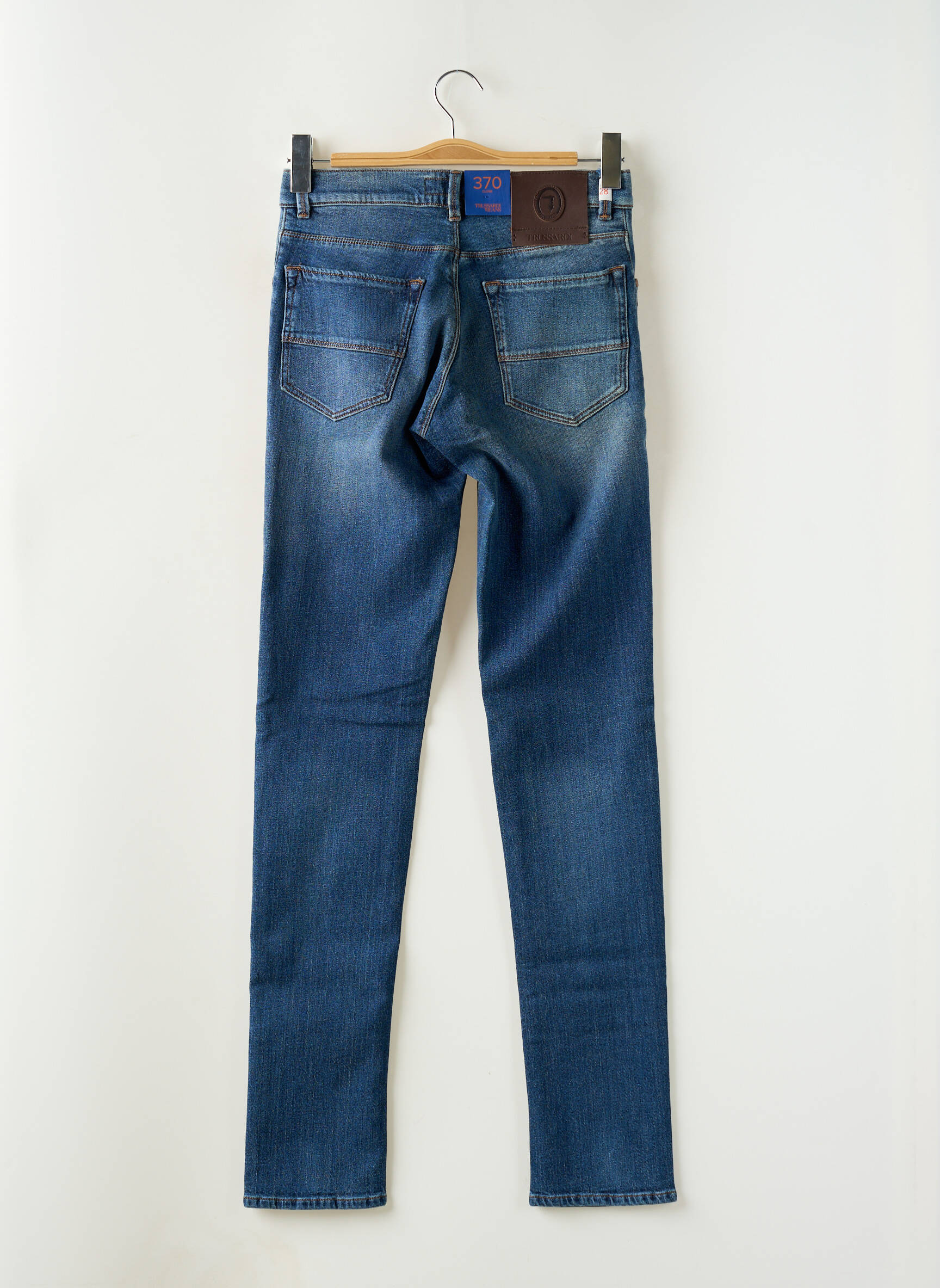 Lieknos džinsai tamprumas normala dydis mėlyna TRUSSARDI JEANS vyras