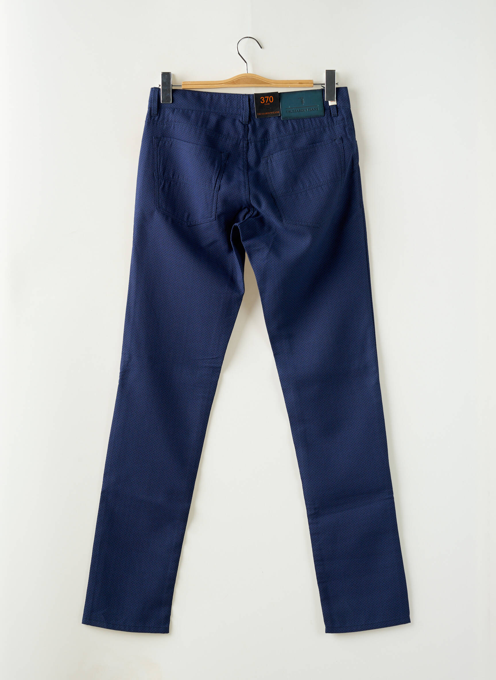 Lieknos kelnės tamprumas normala dydis mėlyna TRUSSARDI JEANS vyras