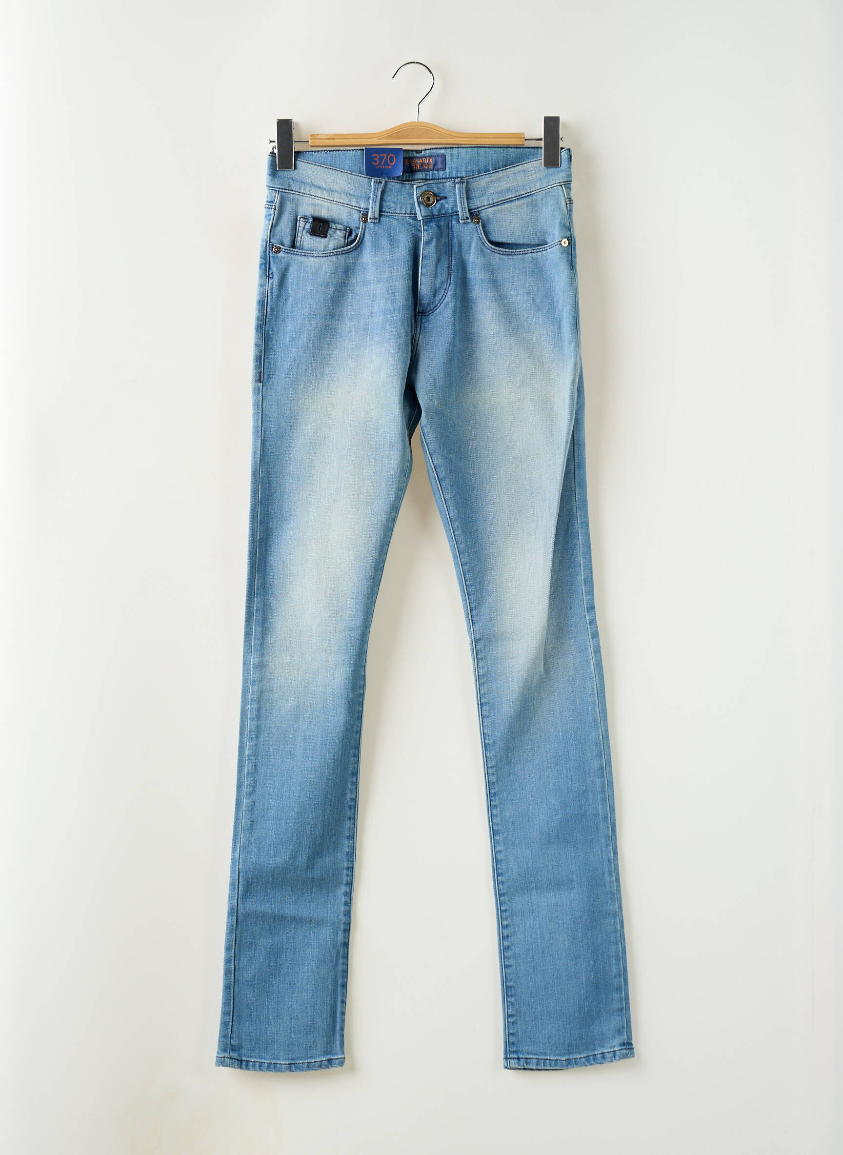 Lieknos džinsai tamprumas normala dydis mėlyna TRUSSARDI JEANS vyras