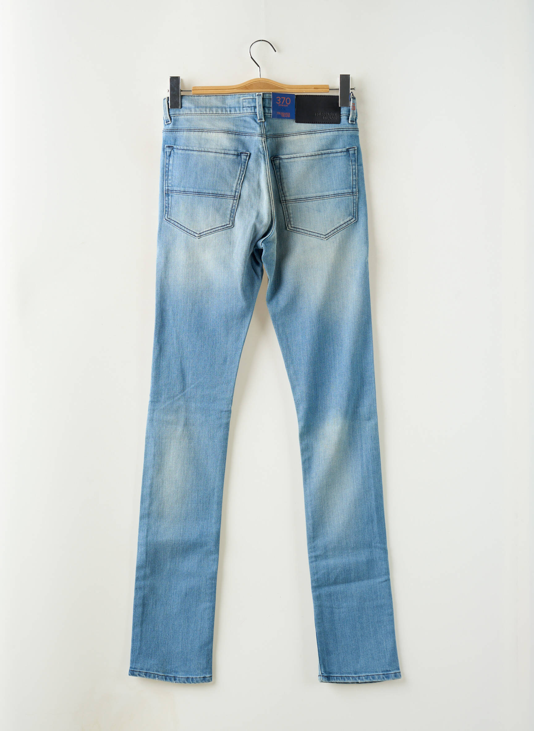 Lieknos džinsai tamprumas normala dydis mėlyna TRUSSARDI JEANS vyras