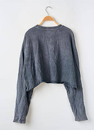 Mikroskopas jersey audinys ilgos rankovės pilka TOPSHOP moteris