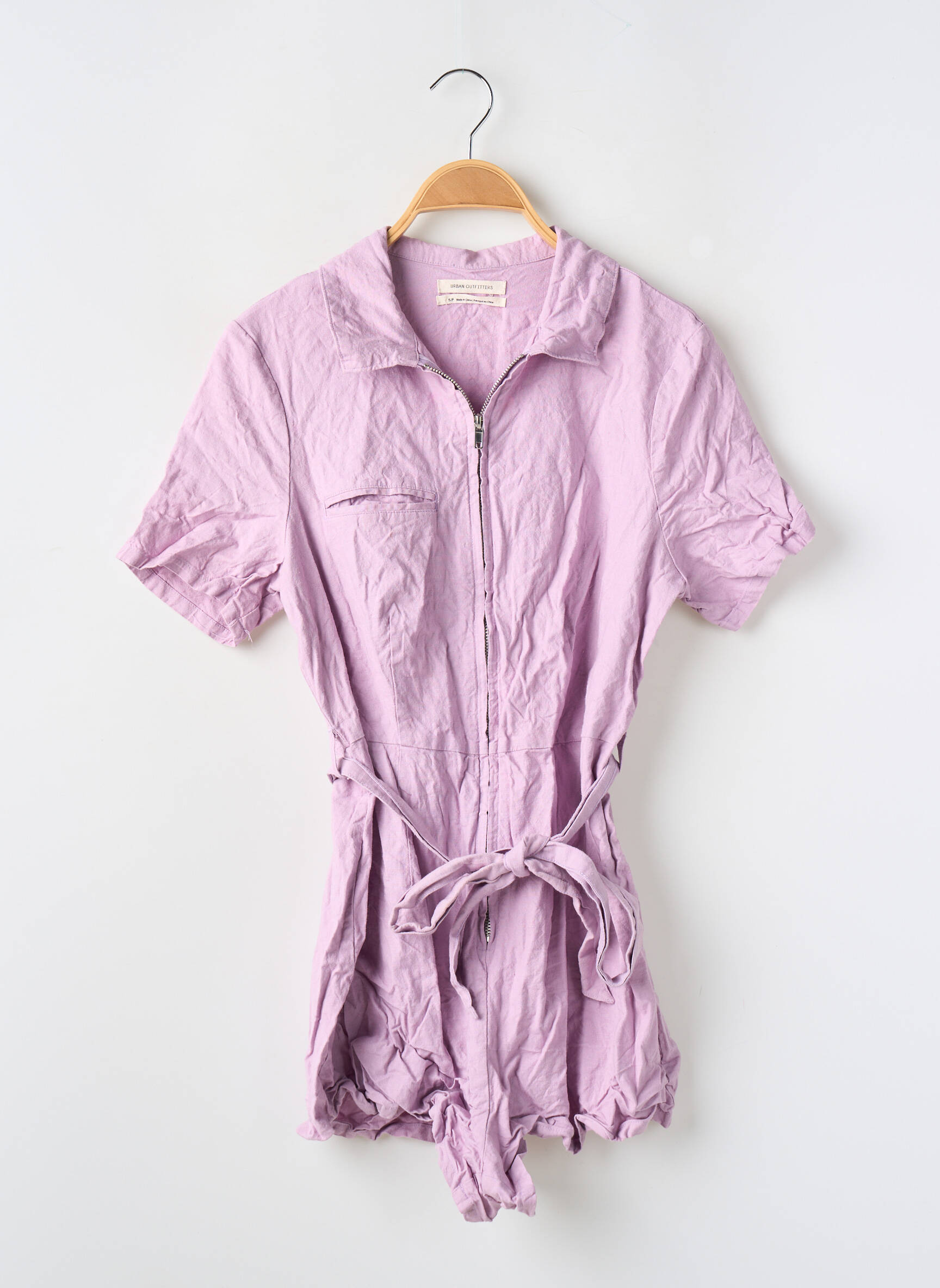 Kombinezonas  trumpas rankovės violetinis URBAN OUTFITTERS moteris