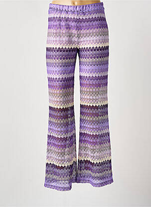 Platus kelnes normala dydis normala dydis violetinis LADY LOL moteris