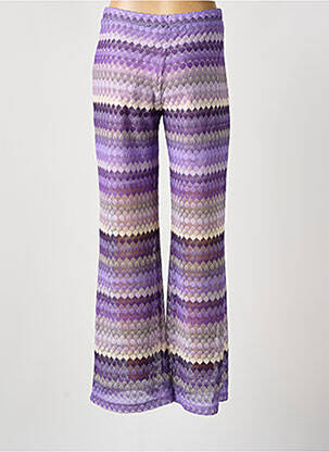 Platus kelnes normala dydis normala dydis violetinis LADY LOL moteris