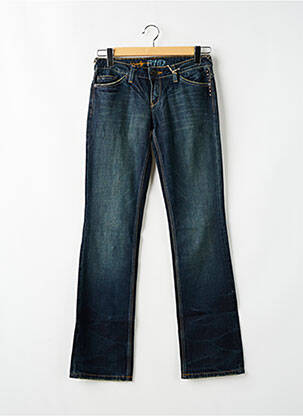 Bootcut džinsai kišenės maža dydžio mėlyna RWD moteris
