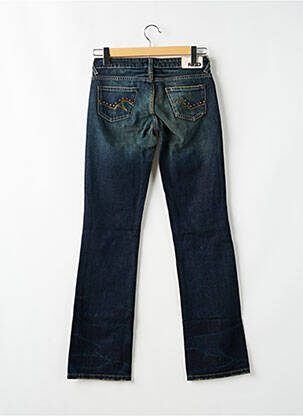 Bootcut džinsai kišenės maža dydžio mėlyna RWD moteris