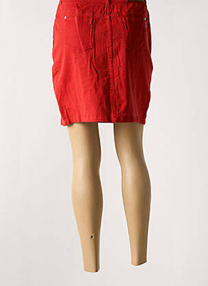 Trumpas sijonas kišenės raudona AGATHE & LOUISE moteris