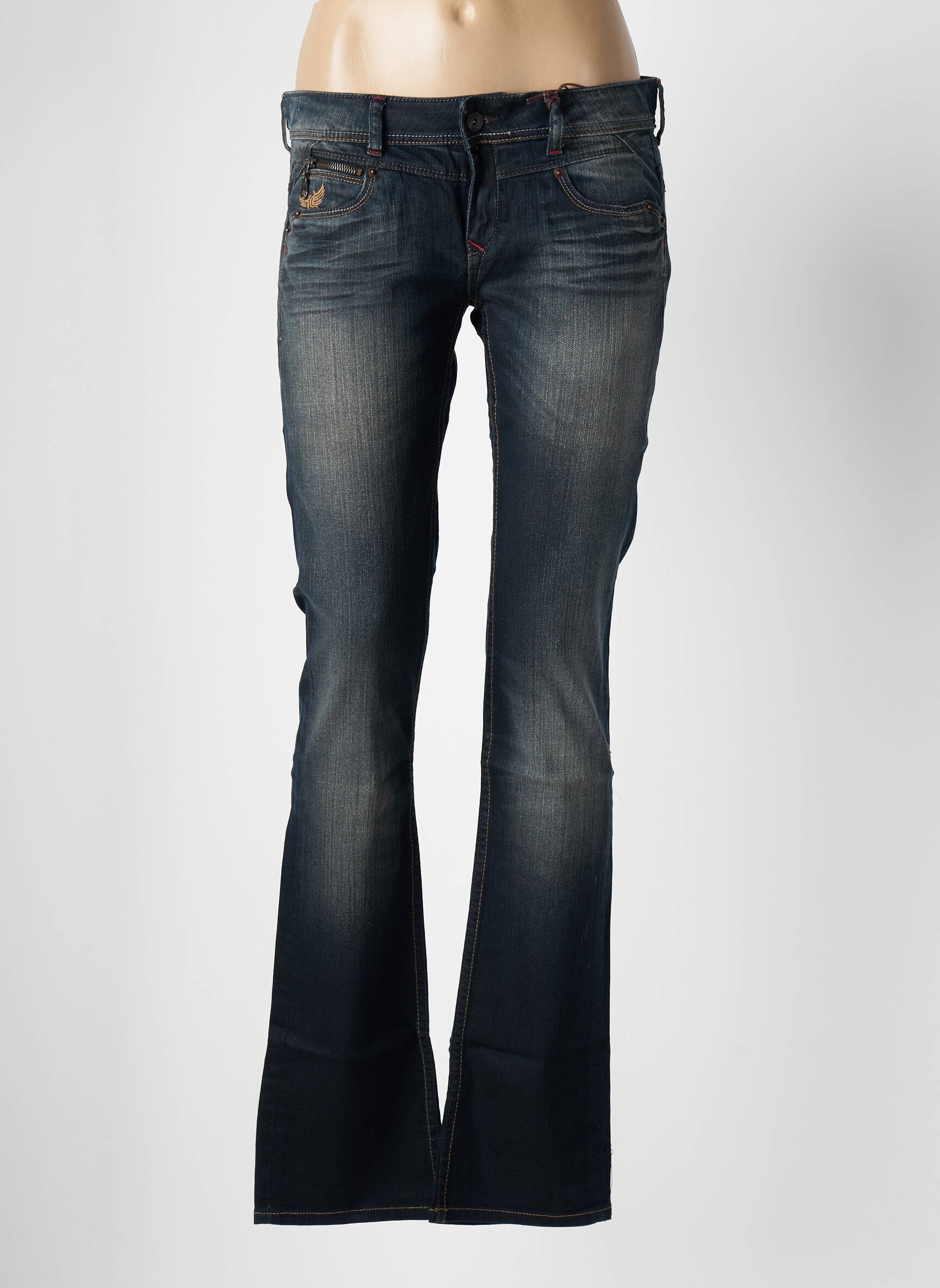 Bootcut džinsai tamprumas maža dydžio mėlyna KAPORAL moteris