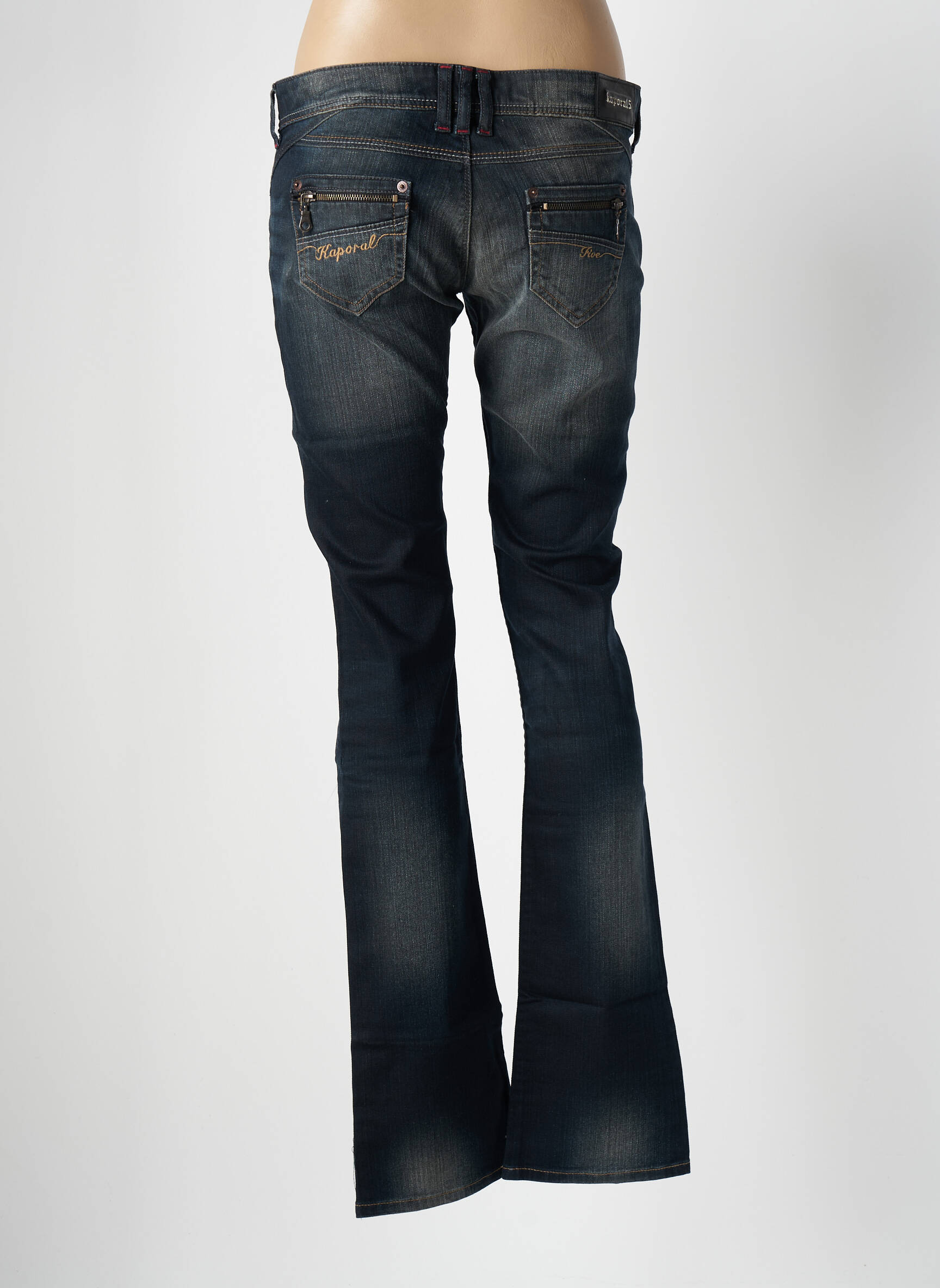 Bootcut džinsai tamprumas maža dydžio mėlyna KAPORAL moteris