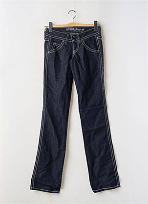 Lieknos džinsai kišenės mėlyna GUESS JEANS moteris
