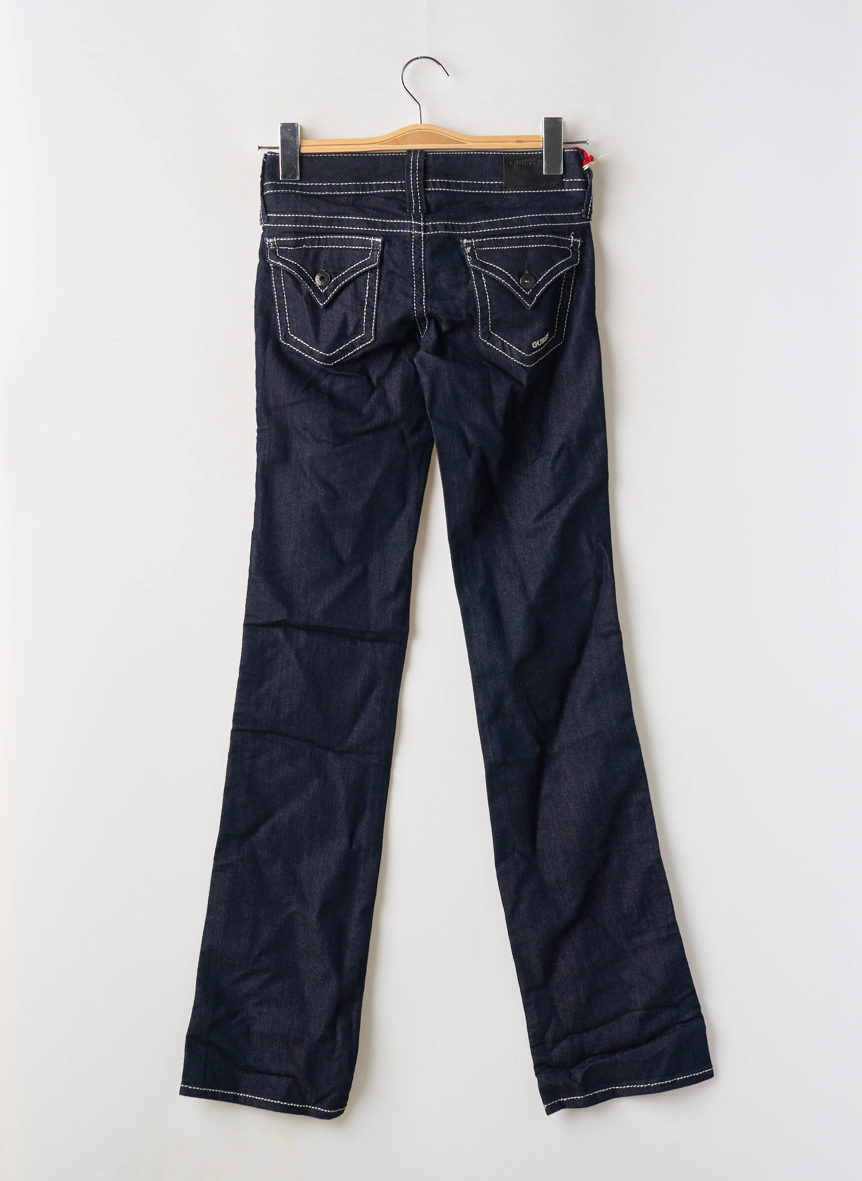 Lieknos džinsai kišenės mėlyna GUESS JEANS moteris
