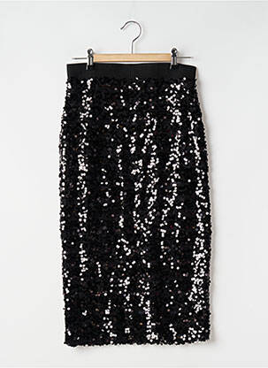 Pusilgis sijonas tiesi kirpimas juodas H&M moteris