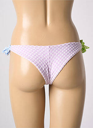 Maudymosi kelnaitės užsegimas su raišteliais bikini oranžinė CALZEDONIA moteris