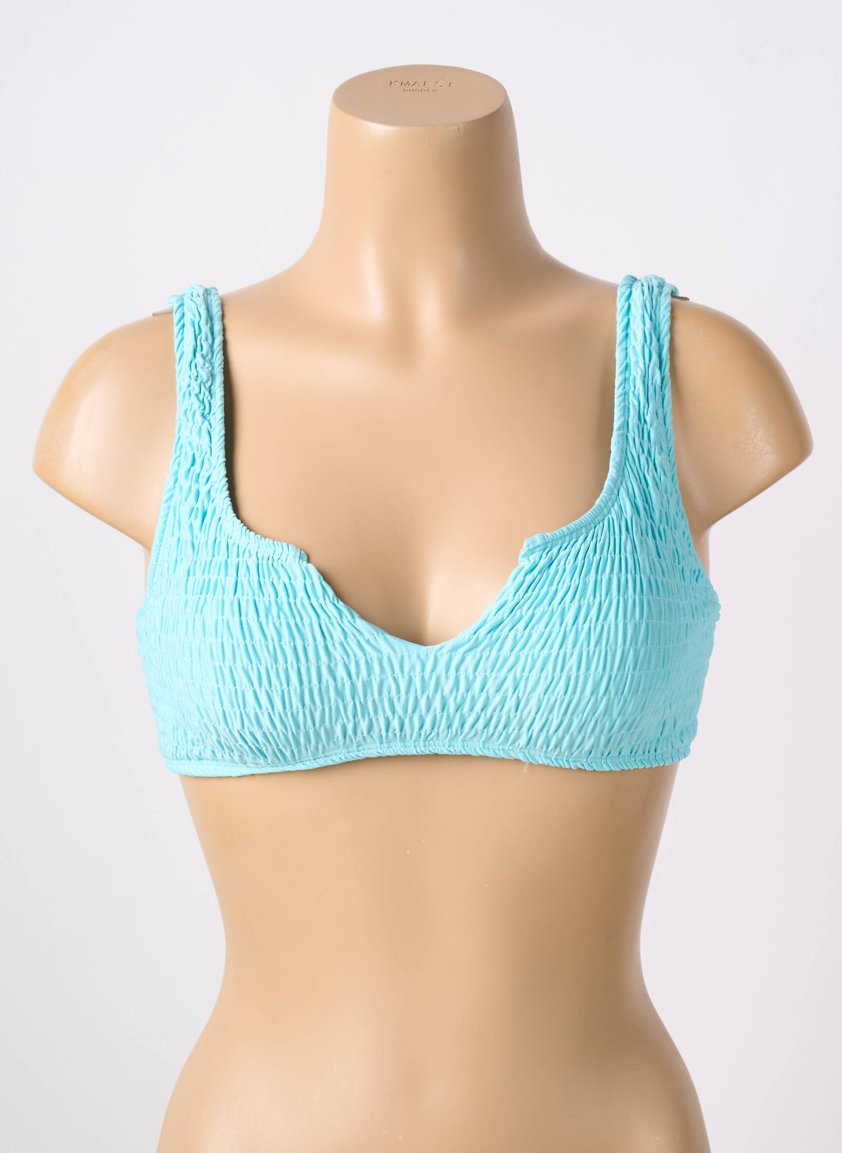 Maudymosi viršūnė tamprumas liemenėlės (moteriškos) mėlyna MISSGUIDED moteris