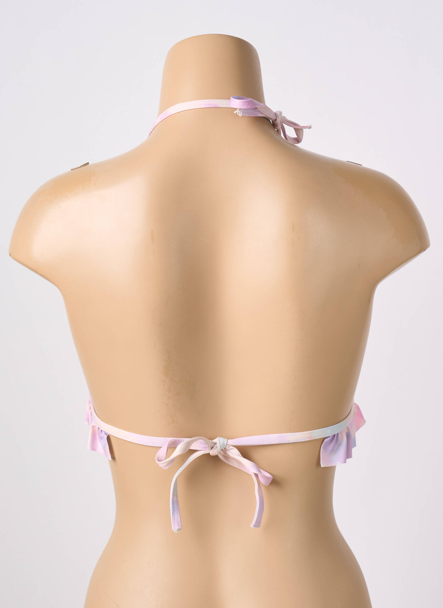 Maudymosi viršūnė tamprumas liemenėlė su išimamu putų paminkštinimu violetinis SANS MARQUE moteris
