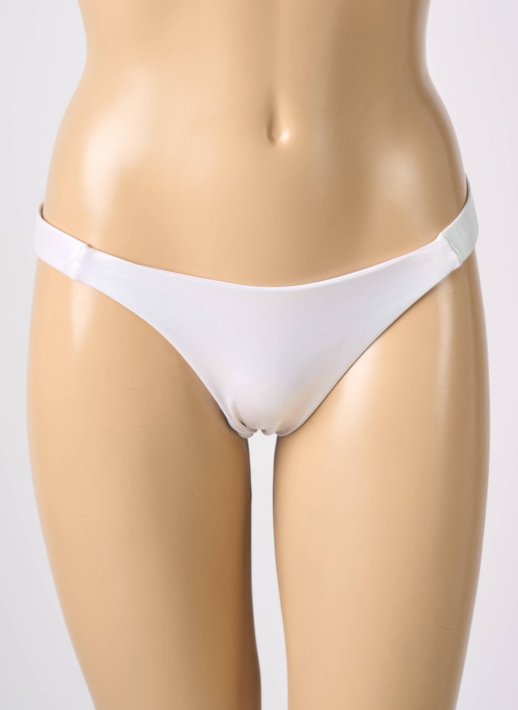 Maudymosi kelnaitės tamprumas bikini baltas MISS OUT OF OFFICE moteris