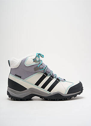 Bėgimo bateliai satino audinys kulnas nuo 4 iki 6 cm baltas ADIDAS moteris