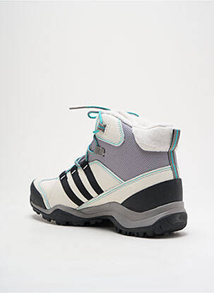 Bėgimo bateliai satino audinys kulnas nuo 4 iki 6 cm baltas ADIDAS moteris