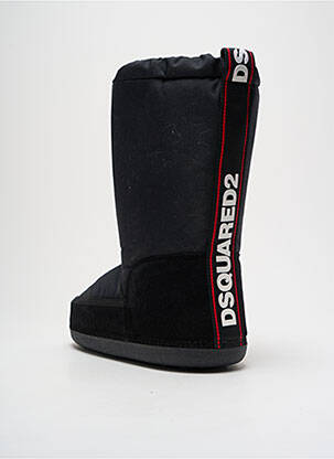 Batai/botai satino audinys apvalus mygtukas juodas DSQUARED2 vyras