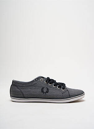 Bėgimo bateliai apvalus mygtukas apvalus mygtukas juodas FRED PERRY vyras