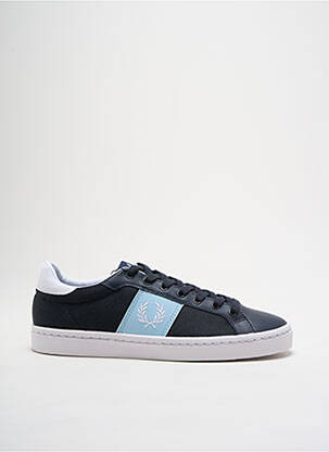Bėgimo bateliai satino audinys apvalus mygtukas mėlyna FRED PERRY vyras