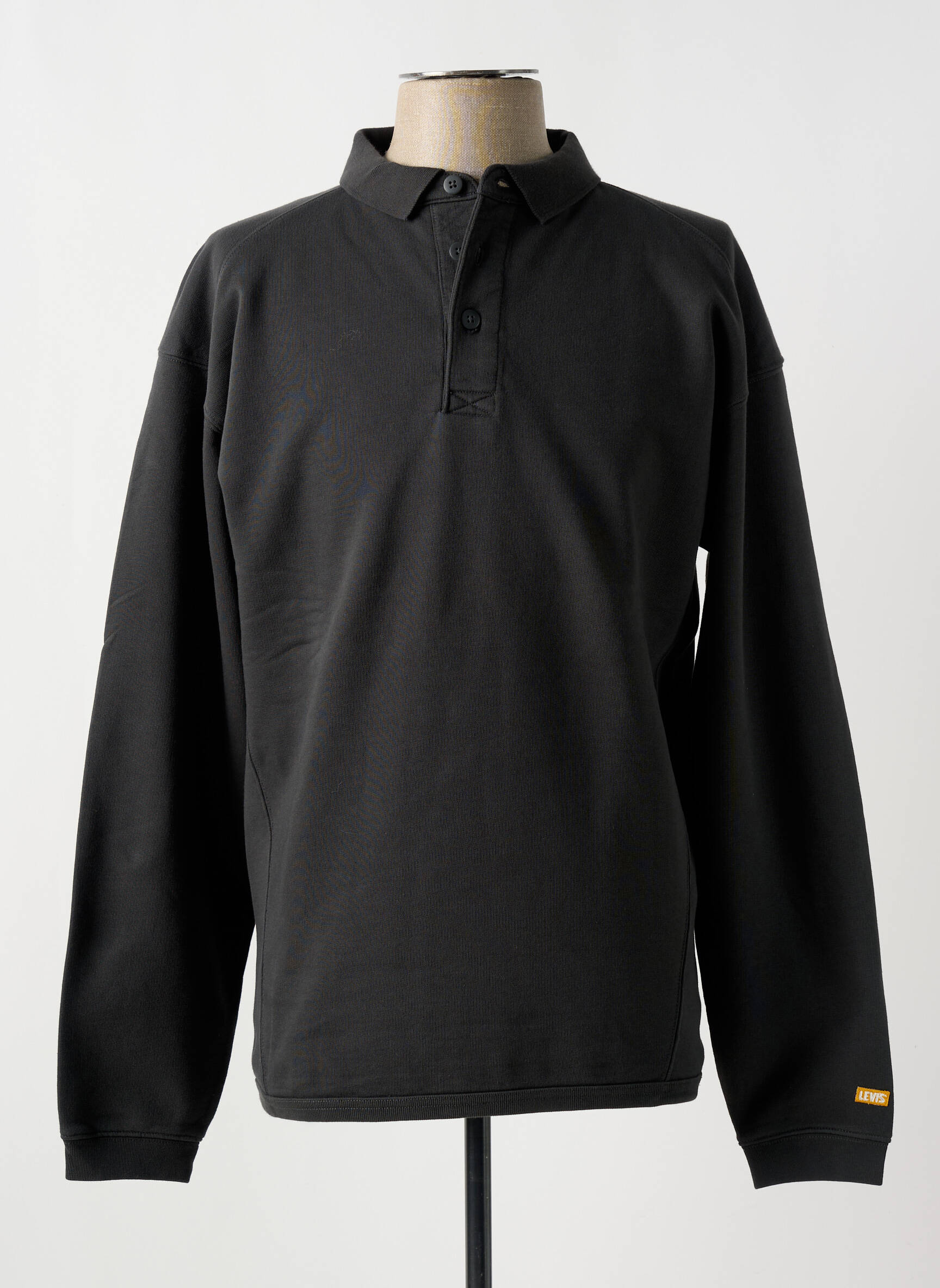 Polo ilgos rankovės ilgos rankovės pilka LEVI'S vyras