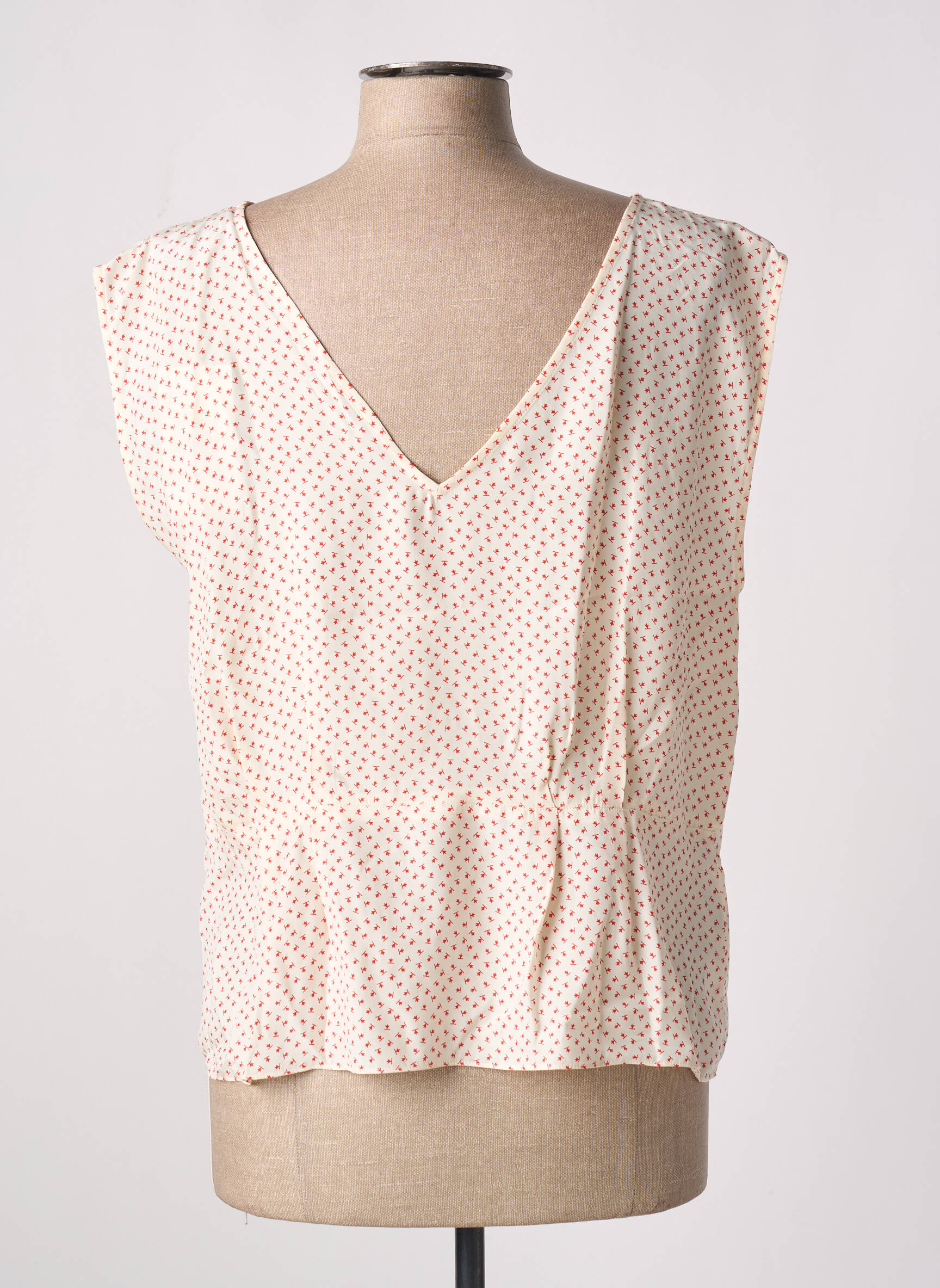 Viršūnė fantazijos raštas be rankų bežinis COMPTOIR DES COTONNIERS moteris