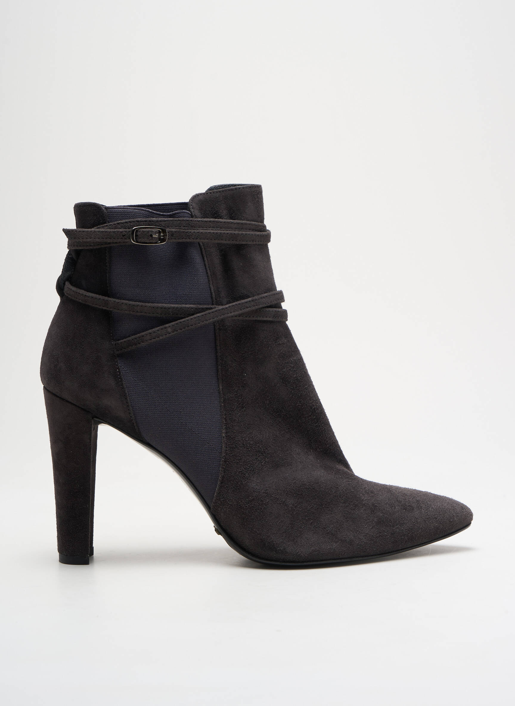 Batai/botai aštrus galas kulnas nuo 7 iki 9 cm pilka STUART WEITZMAN moteris
