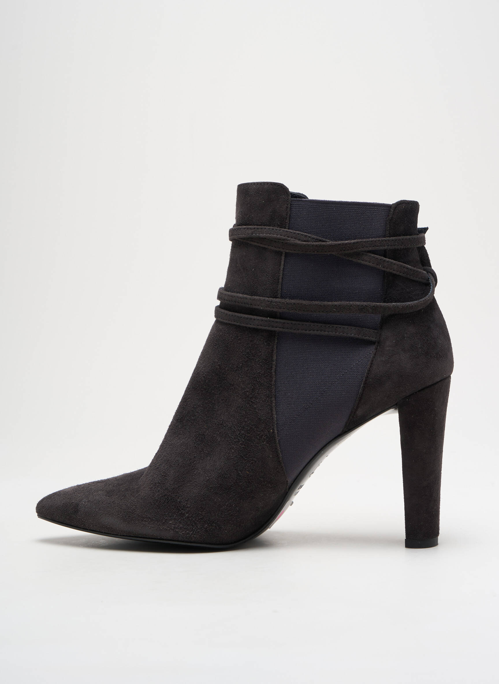 Batai/botai aštrus galas kulnas nuo 7 iki 9 cm pilka STUART WEITZMAN moteris
