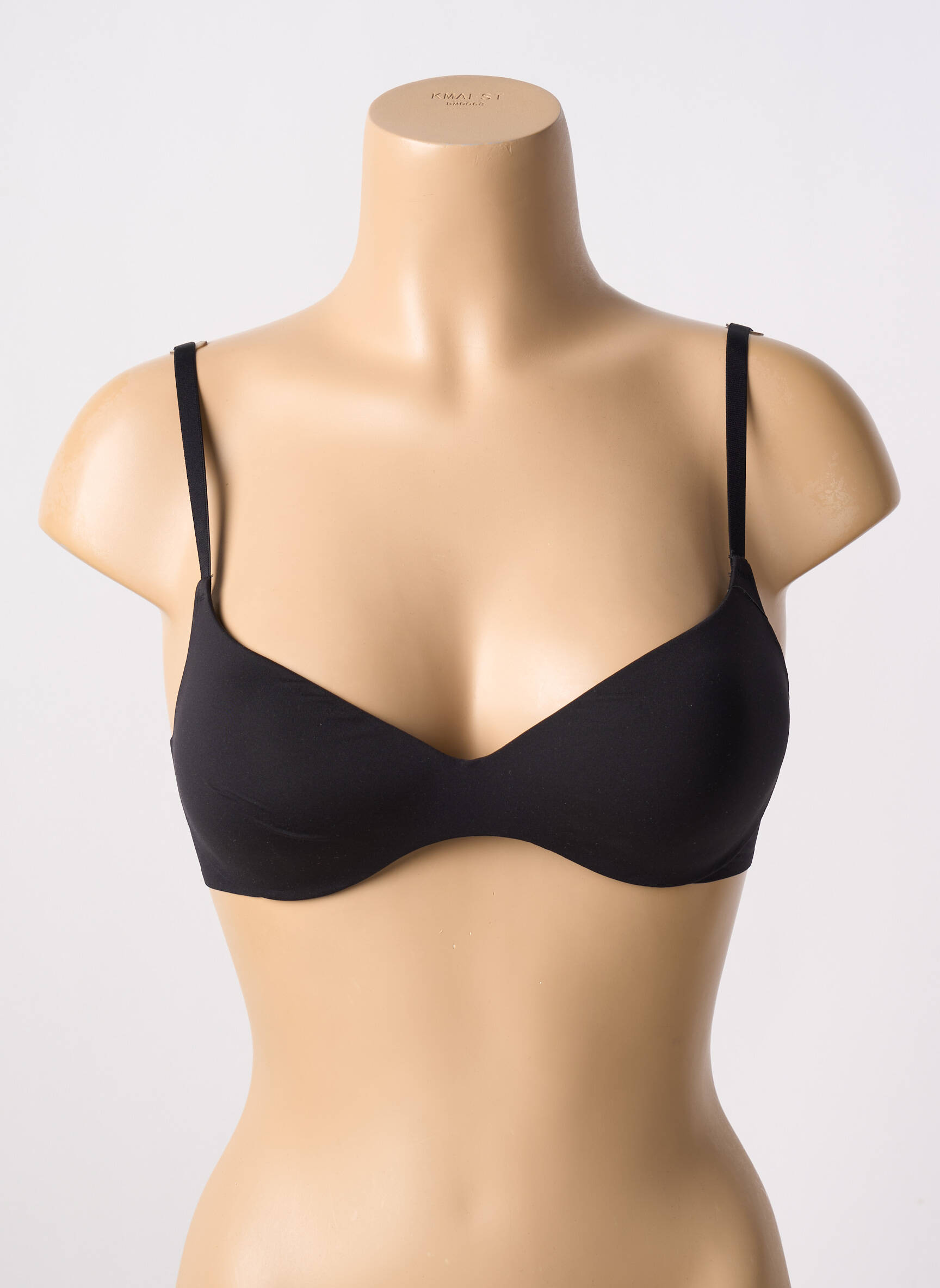 Liemenėlė be rėmo push-up liemenėlė su aukštu palaikymu juodas PASSIONATA moteris