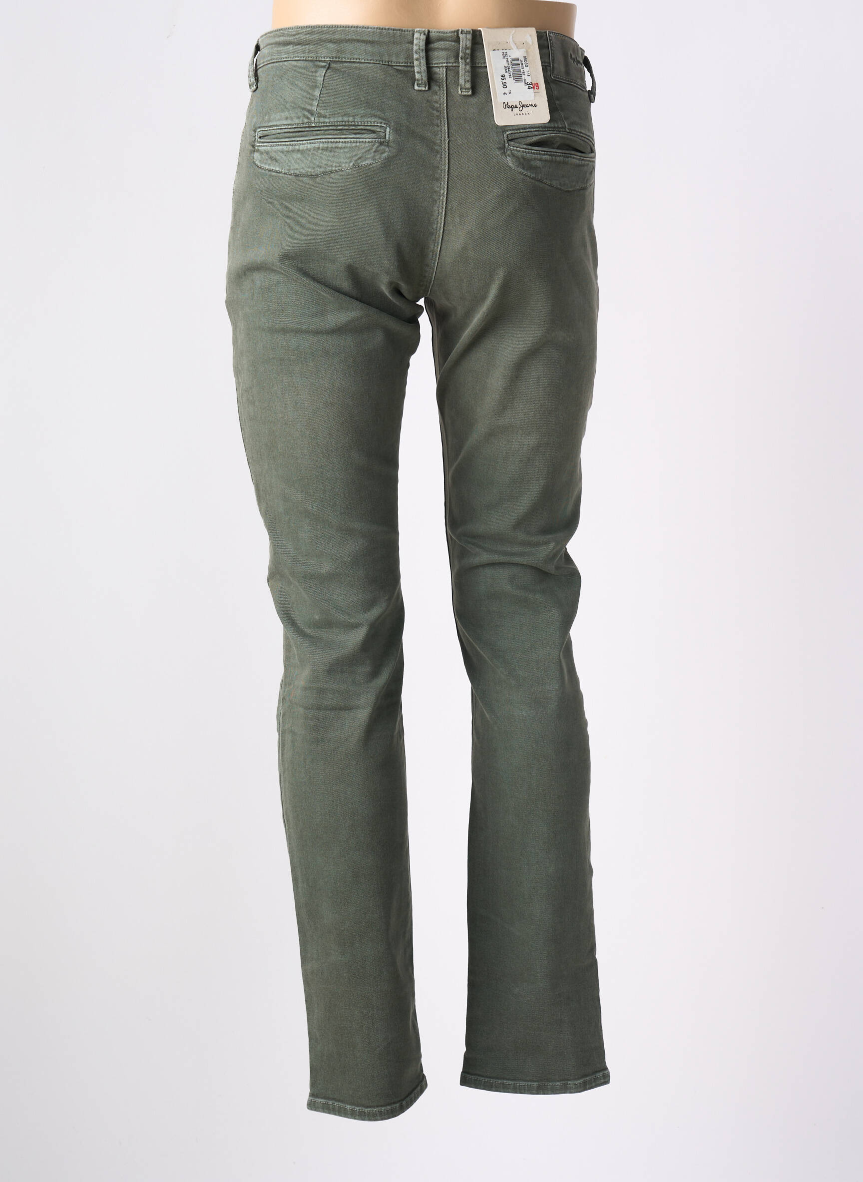 Chino kelnė tamprumas normala dydis žalias PEPE JEANS vyras