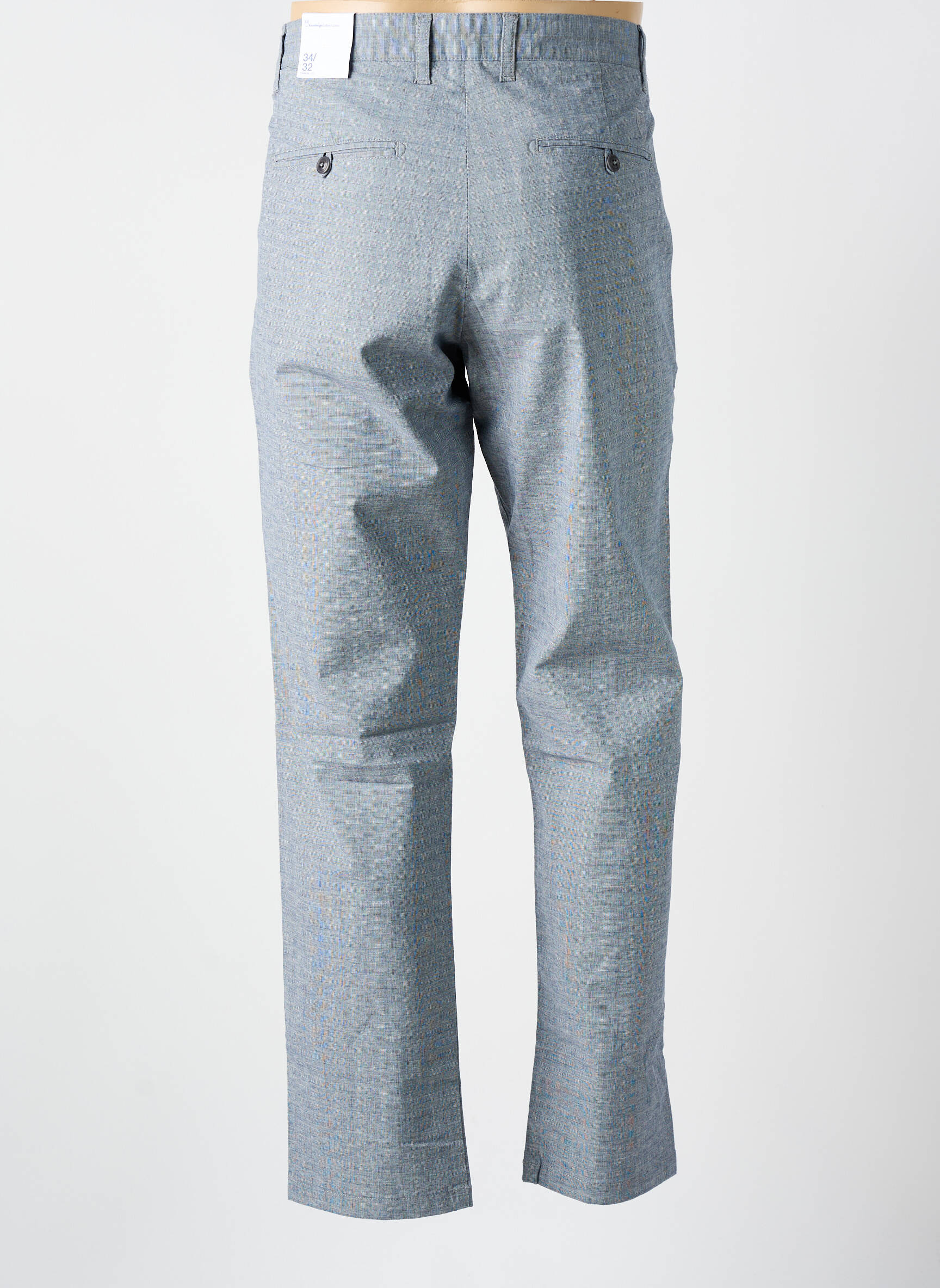 Chino kelnė kišenės pilka KNOWLEDGE COTTON APPAREL vyras