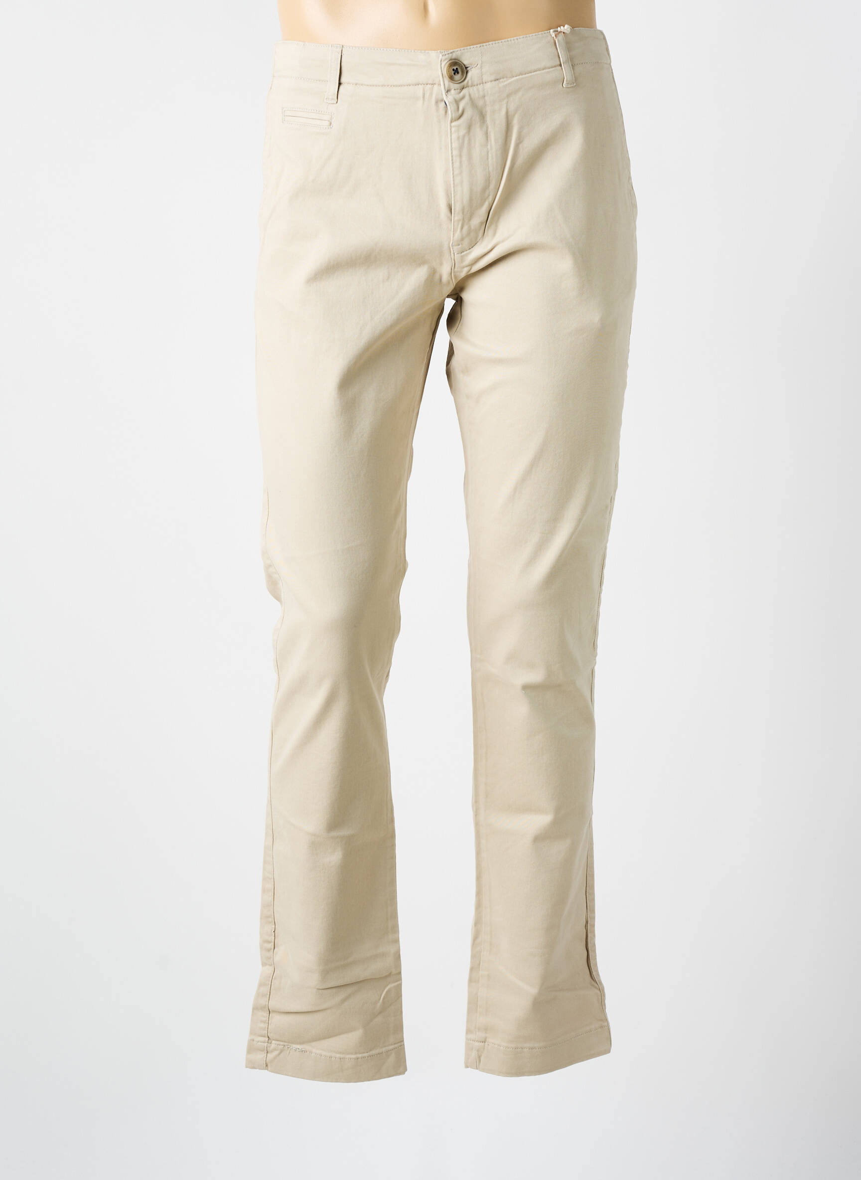 Chino kelnė kišenės šviesiai smėlinė KNOWLEDGE COTTON APPAREL vyras
