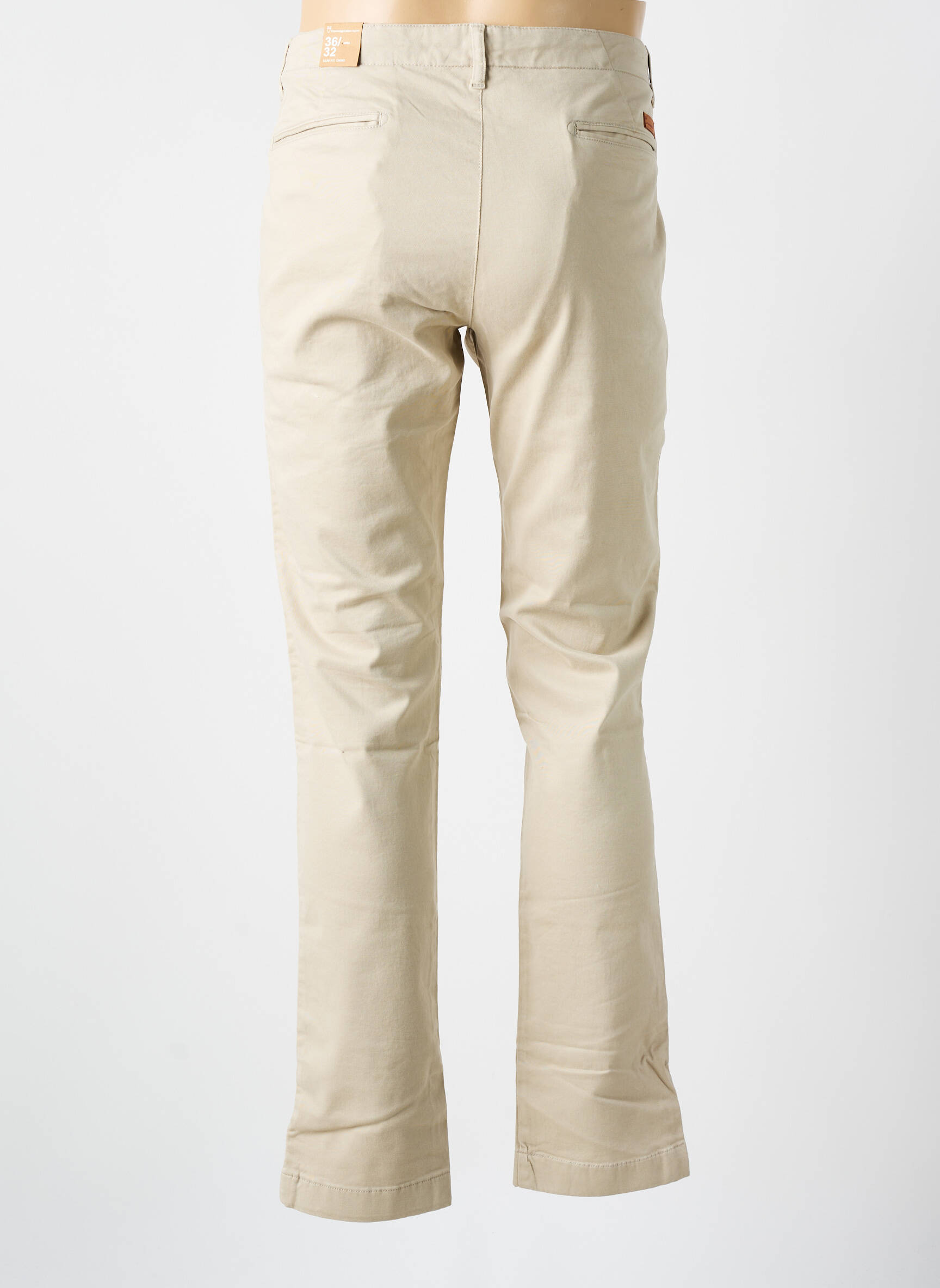 Chino kelnė kišenės šviesiai smėlinė KNOWLEDGE COTTON APPAREL vyras