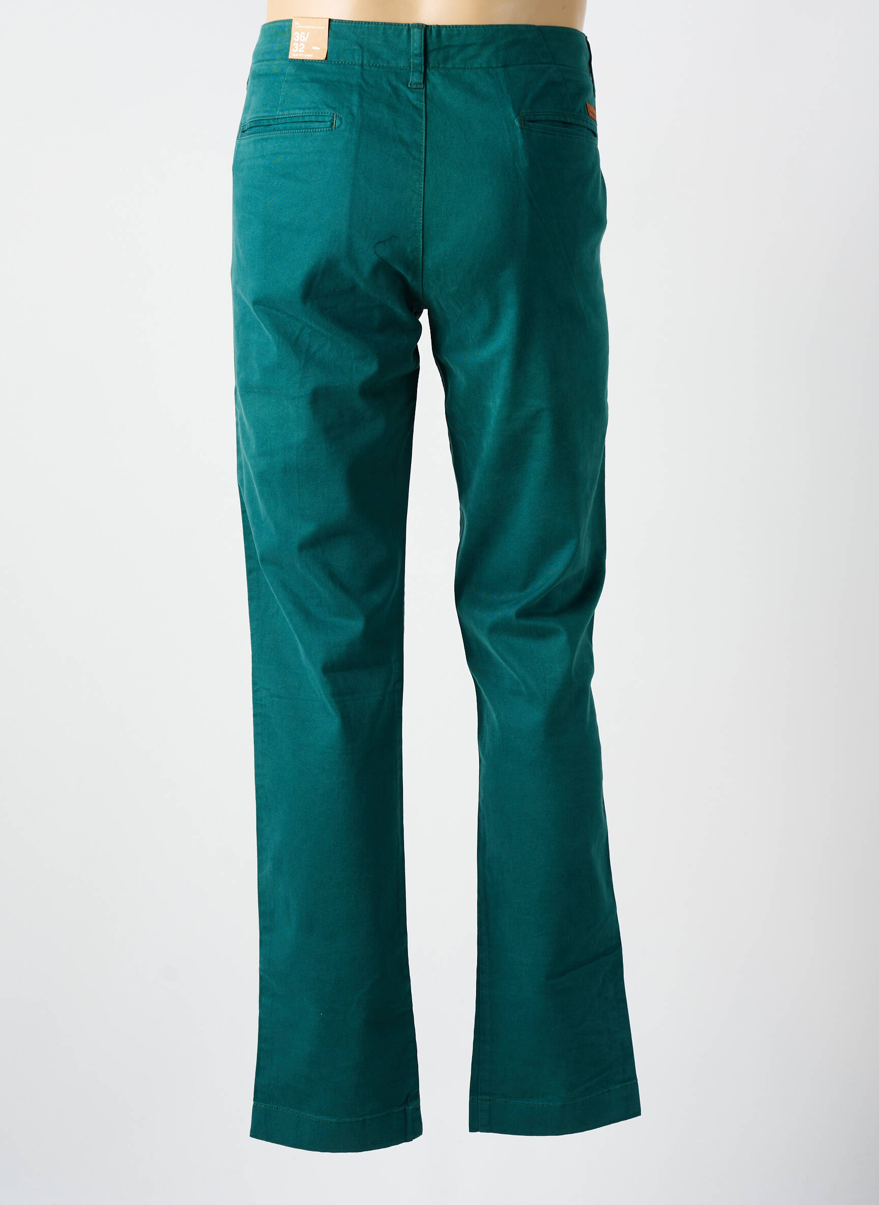 Chino kelnė kišenės žalias KNOWLEDGE COTTON APPAREL vyras