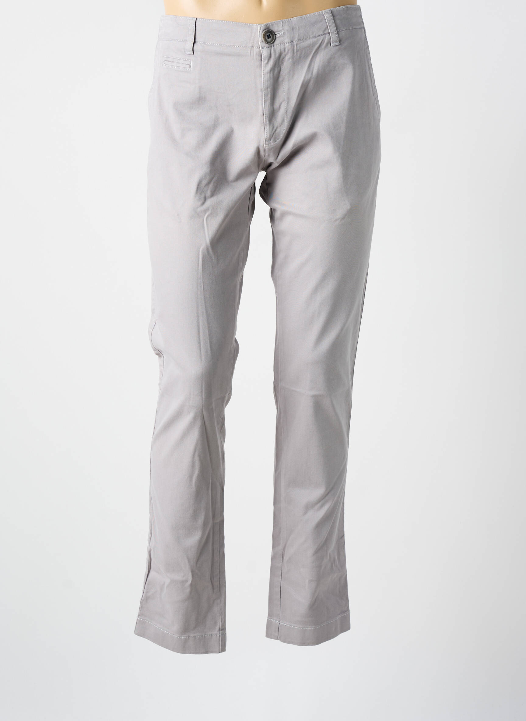 Chino kelnė kišenės pilka KNOWLEDGE COTTON APPAREL vyras