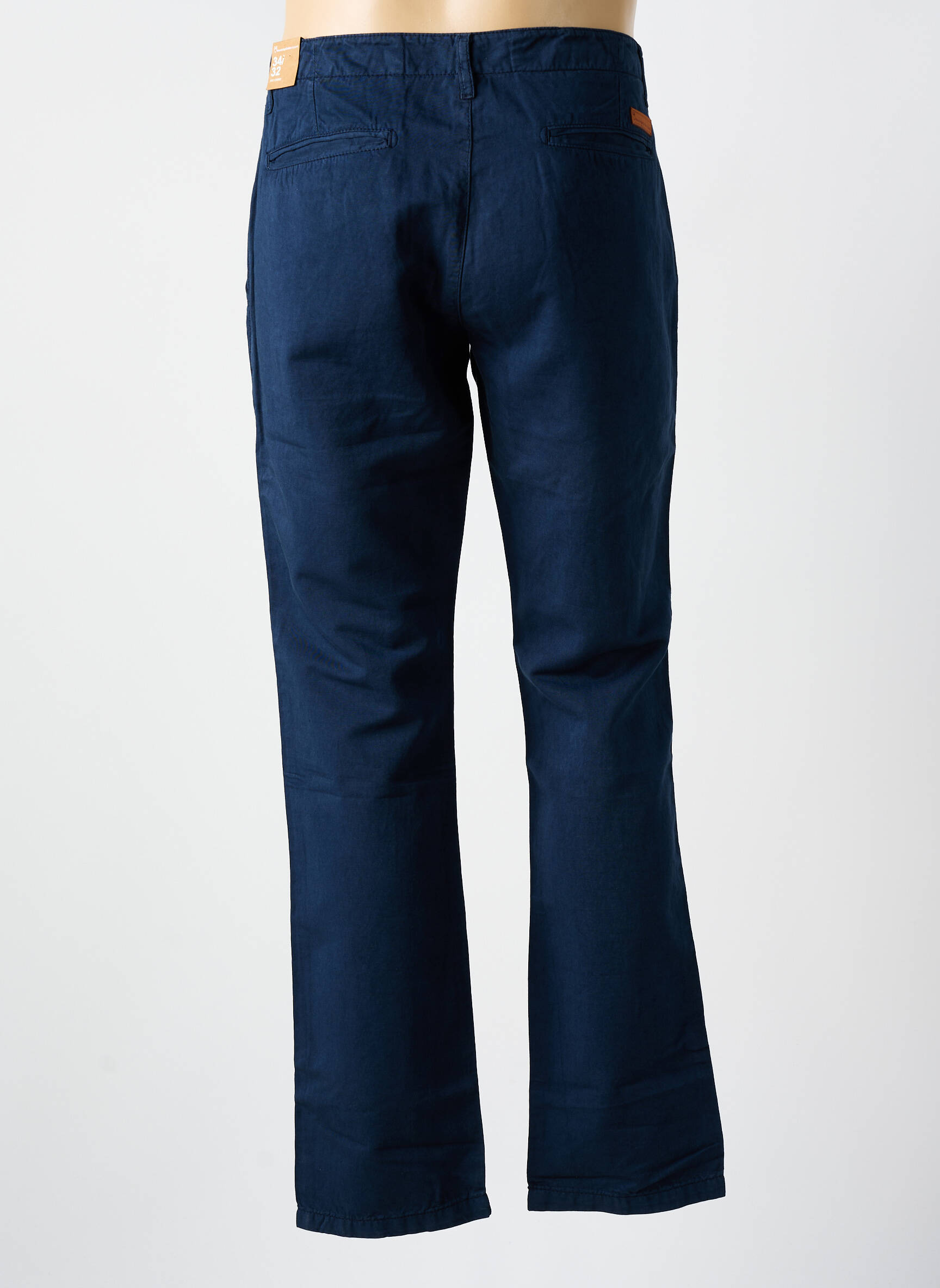 Chino kelnė kišenės mėlyna KNOWLEDGE COTTON APPAREL vyras