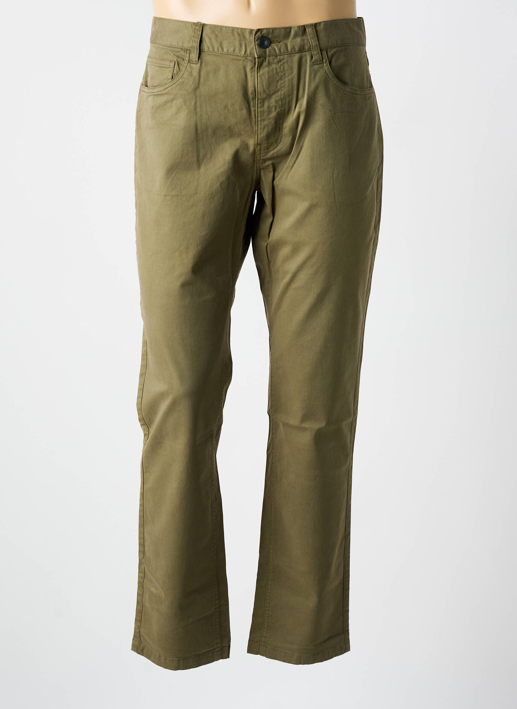 Chino kelnė kišenės žalias KNOWLEDGE COTTON APPAREL vyras