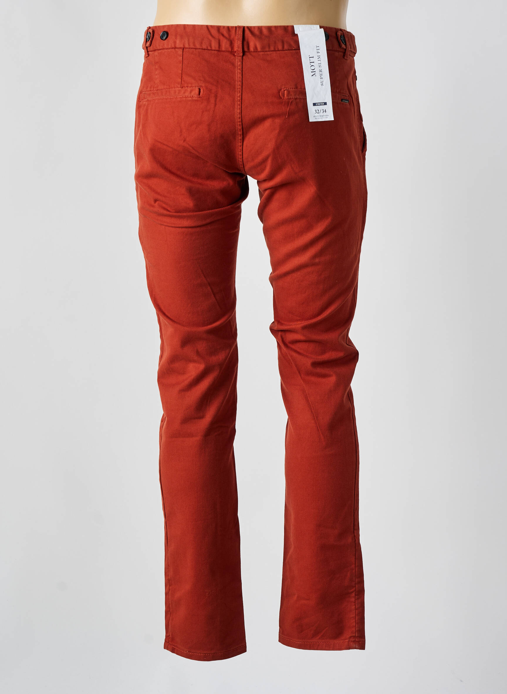 Chino kelnė kišenės normala dydis raudona SCOTCH & SODA vyras