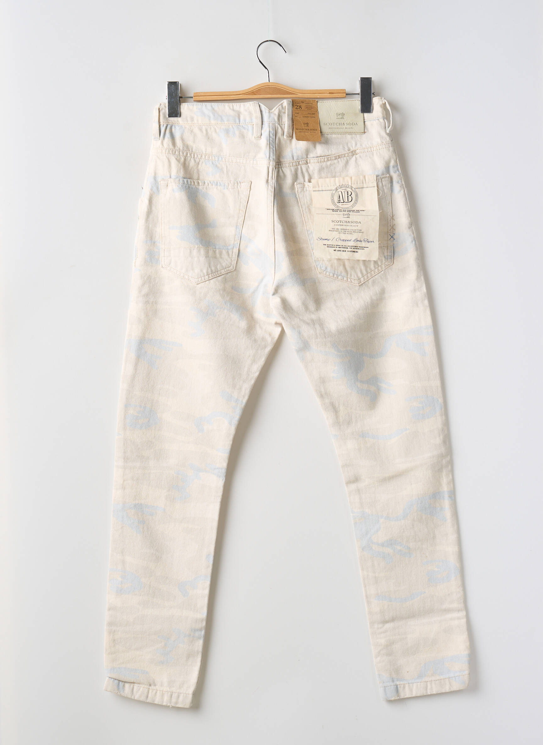 Tiesi kelnė tiesi kirpimas bežinis SCOTCH & SODA vyras