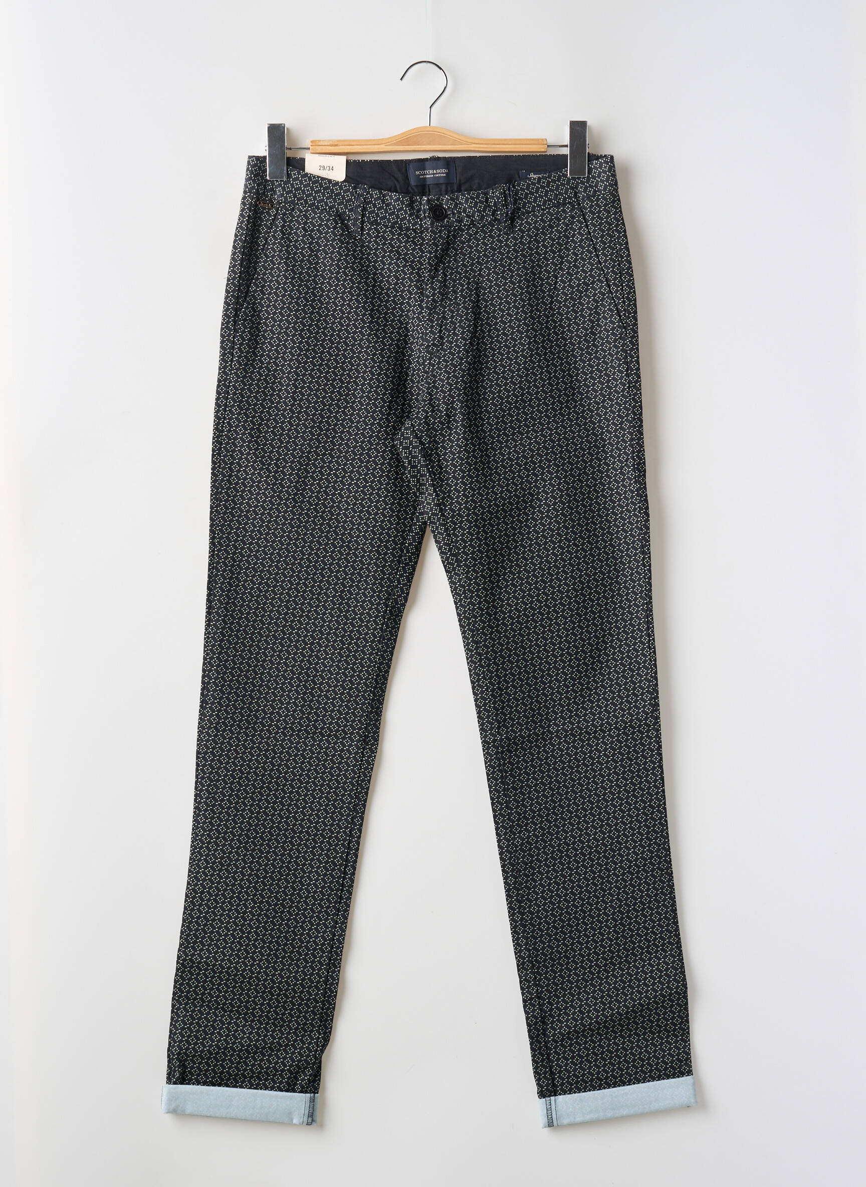Lieknos kelnės tamprumas normala dydis juodas SCOTCH & SODA vyras