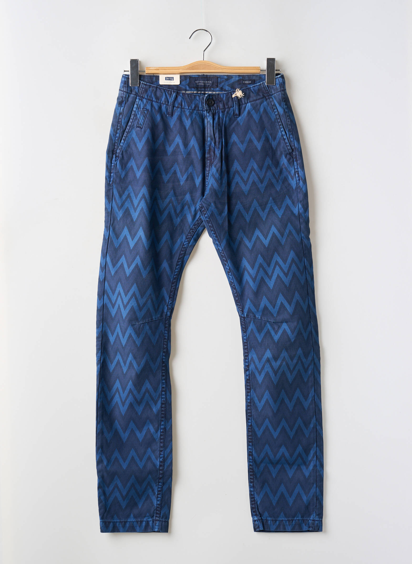 Chino kelnė kišenės normala dydis mėlyna SCOTCH & SODA vyras