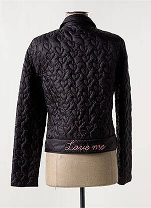 Pūkinė striukė kišenės be gobtuvų mėlyna TRUSSARDI JEANS moteris