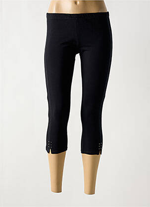 Legingas jersey audinys normala dydis juodas FRONT DE MER moteris