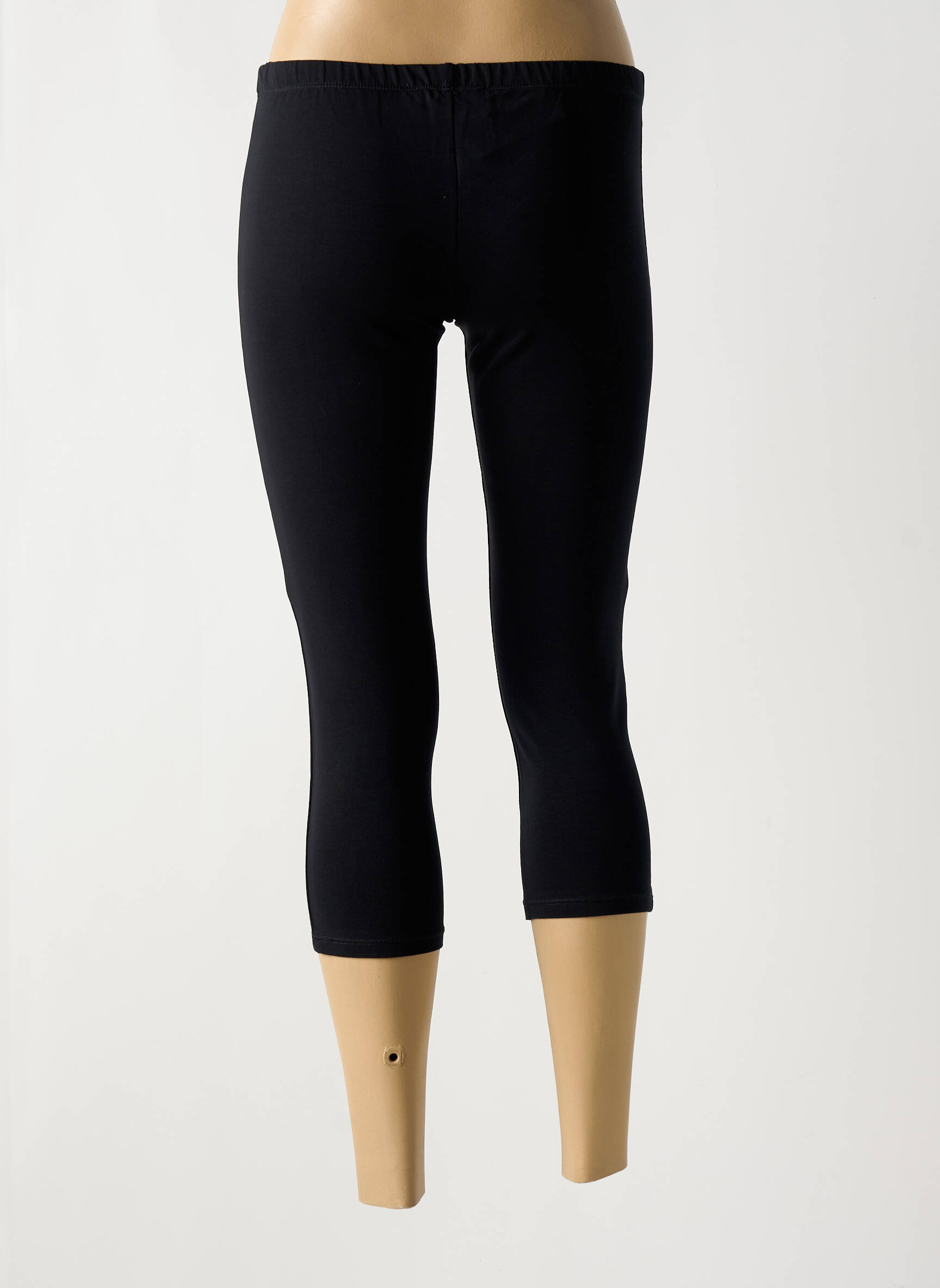 Legingas jersey audinys normala dydis juodas FRONT DE MER moteris