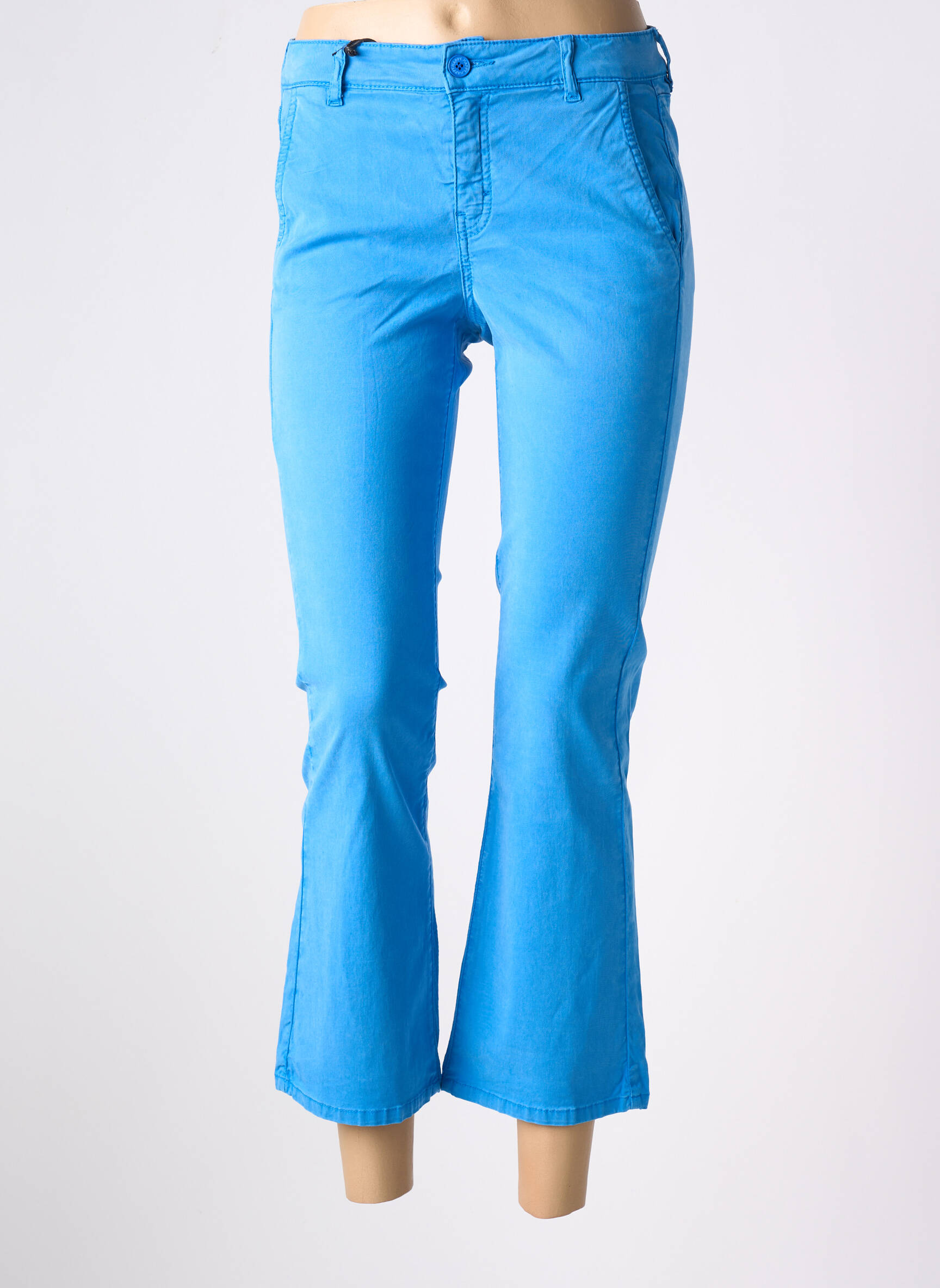 Bootcut džinsai normala dydis normala dydis mėlyna HAPPY moteris